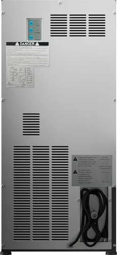 Vista 5 de EdgeStar - Máquina de hielo integrada de 15 pulgadas, 50 libras/día Negro