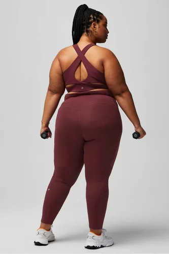 Vista 3 de Fabletics Brasier deportivo sin rebote para mujer, entrenamiento, yoga, atletismo, fitness, gimnasio, protección UPF y elástico en 4 direcciones