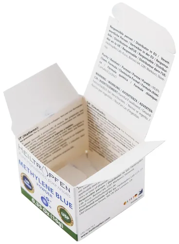 Vista 8 de Polvo azul de metileno 0.35 oz - 10 g Pureza ultra alta Ingredientes de grado farmacéutico USP - Probado por terceros Sin formaldehído