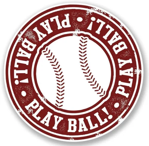 Vista 2 de Play Ball Baseball Round Metal 0.75" solapa Pin Hat Shirt Pin Tie Tack Pinback, Metal
