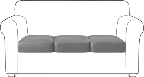 Vista 31 de Yates Home Funda de cojín de piel sintética para sofá, impermeable, elástica, para asiento de caravana, sofá biplaza, protector de muebles, funda