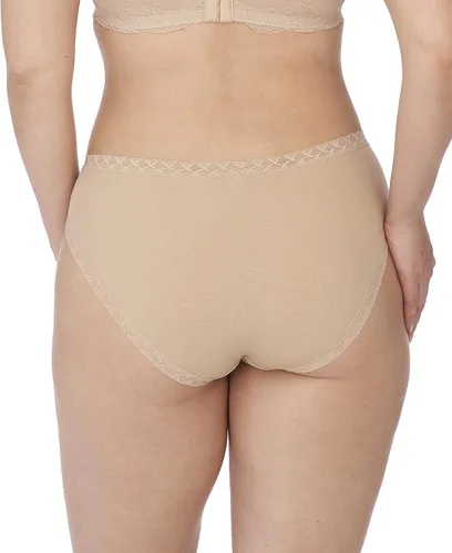 Vista 3 de Natori Paquete de 3 calzoncillos de corte francés Pima Bliss para mujer Cafe