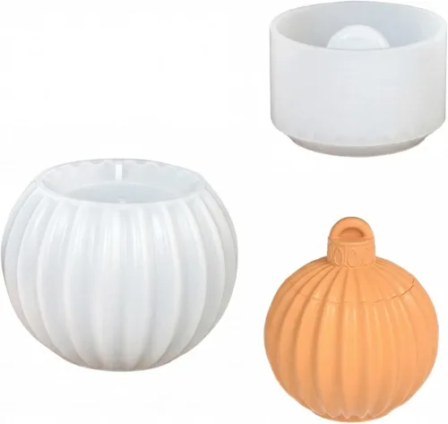 Vista 12 de Molde de silicona para tarro de vela de huevo de conejo de Pascua, molde de resina de huevo de conejo 3D para velas, taza de almacenamiento