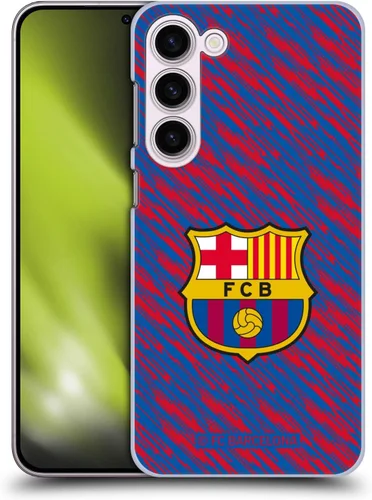 Vista 10 de Head Case Designs Funda rígida con licencia oficial del FC Barcelona Barca Crest Patterns compatible con Samsung Galaxy S23+ 5G