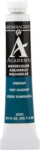 Vista 18 de Grumbacher Academy - Pintura de acuarela, 0.25 onzas, tono azul cerúleo (A039)