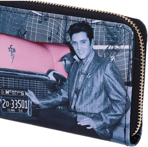 Vista 6 de Nemesis Now Elvis Pink Cadillac - Bolso para mujer, 7.5 in