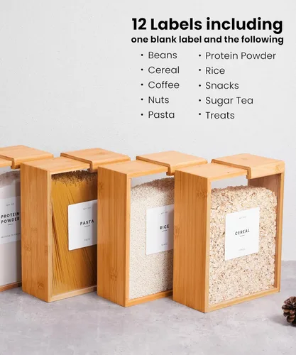 Vista 3 de APT 1101 Dispensador de alimentos 2L Organizadores y almacenamiento de cocina Contenedores de alimentos y dispensador de cereales