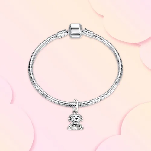 Vista 3 de Annmors - Dije familiar colgante de plata de ley 925 para hermana mamá papá y tía joyas para niñas regalos de cuentas para mujeres pulsera y collar