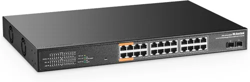 Vista 10 de MokerLink Interruptor PoE Web Gestionado de 8 Puertos 2.5 Gigabit con SFP de 10G, 8 Puertos PoE IEEE802.3af/at, 120W, Interruptor de Red Montable