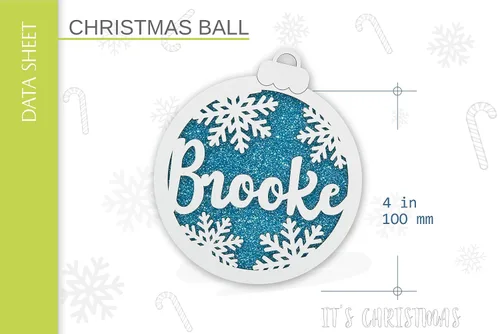 Vista 3 de Bolas de madera para árboles, regalos personalizados, adorno de Navidad, decoración de Navidad, regalos familiares, regalos de adorno de vacaciones