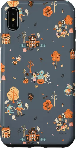 Vista 11 de iPhone 16 Disney Mickey Mouse & Pals Spooky Cute Halloween Scenes Case