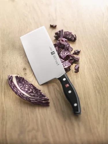 Vista 5 de ZWILLING Twin Pollux - Cuchillo de chef chino, 7 pulgadas, color negro