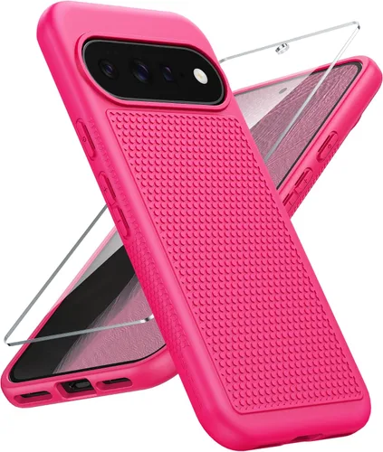 Vista 189 de FNTCASE Funda para iPhone 17 Pro: Fundas delgadas translúcidas de color azul claro compatibles con MagSafe, protección completa de la cámara
