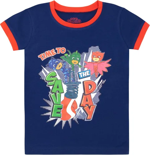 Vista 3 de PJ Masks Catboy Gekko - Pijama de búho para niño (2 unidades)
