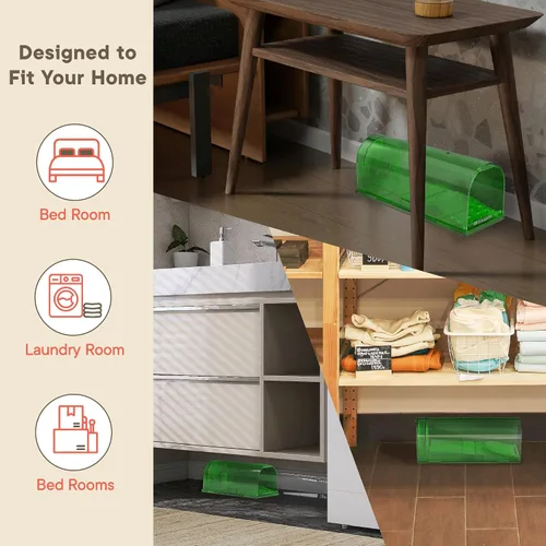 Vista 4 de Campior Trampa humana para ratones para casa, tamaño grande, trampas para ratones sin matar para interiores para el hogar, trampa para ratas