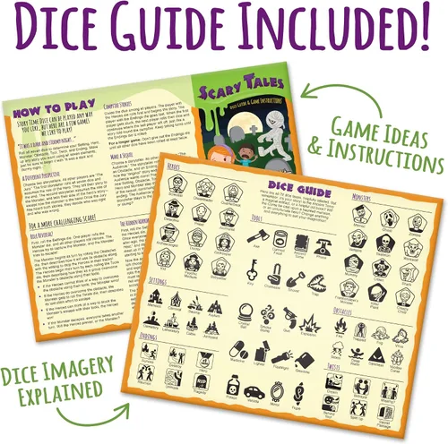 Vista 6 de Story Time Dice: Scary Tales - Brilla en la oscuridad por Imagination