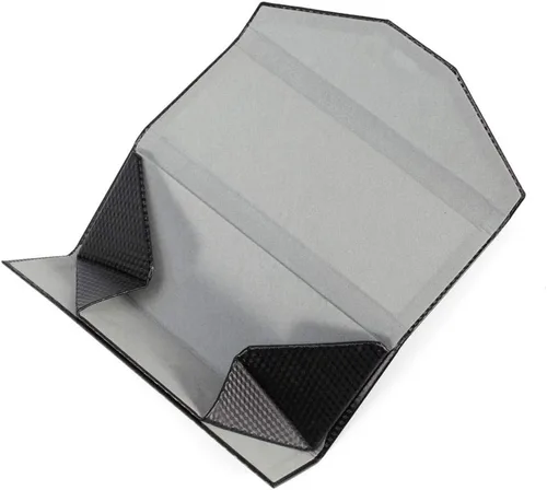 Vista 5 de WoEluone Eyeglasses Case Triangle Foldable Glasses Holder Cute Stylish Compact Design Magnet Closure Sunglasses Cases