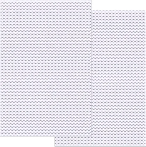 Vista 20 de Pndeyo 2 hojas de malla para ojos de traje de peluche de 0,5 mm en blanco, malla de ojos de PVC impermeable e imprimible, hoja en blanco
