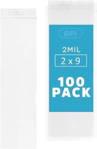 Vista 23 de GPI - Bolsas pequeñas con cremallera de 2 x 4 pulgadas, 1000 unidades, 2 mil, bolsas de plástico transparente con cierre de cremallera, con cierre