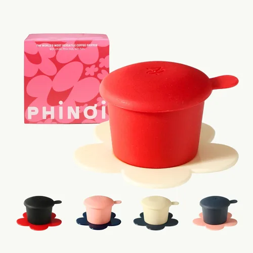 Vista 11 de [Regalo] Filtro Phin vietnamita, gotero de café reutilizable de plástico para verter sobre café, filtro de café de una sola taza con diseño