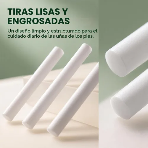 Vista 4 de Kit de tiras correctoras de uñas encarnadas, 10 piezas de tiras correctoras de uñas encarnadas, tiras alisadoras de uñas encarnadas, clips