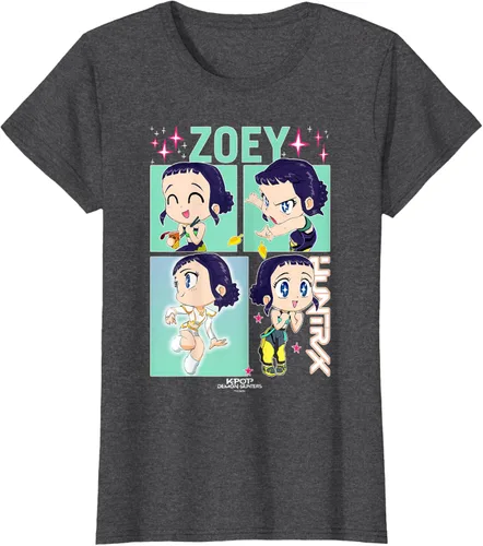 Vista 6 de Kpop Demon Hunters Zoey Camiseta Oficialmente Autorizada