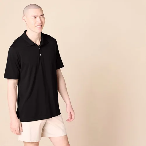 Vista 2 de Tienda Essentials - Camisa polo de golf, secado rápido, para hombre, ajuste regular
