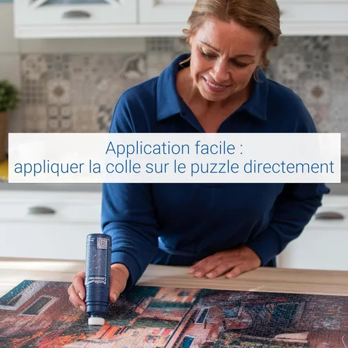 Vista 6 de Ravensburger Puzzle Conserver 17954 - Pegamento de rompecabezas prémium Acabado brillante mejorado Perfecto para rompecabezas de 500 a 1000