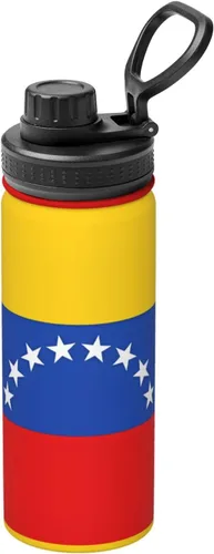 Vista 10 de Black Guitar Insulated Stainless Steel Kettle Print Funny Water Bottle Insulated Ideal for Sports and Travel