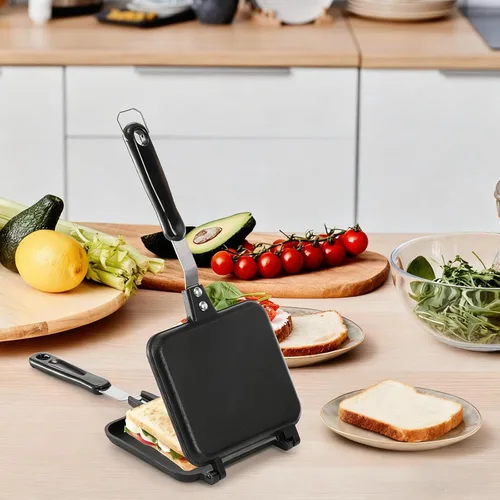 Vista 8 de Cididu Sandwichera caliente, tostadora de sándwich a la parrilla