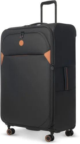 Vista 34 de Verage Cambridge - Maleta ligera con ruedas giratorias expandibles, Negro -, Conjuntos de equipaje negro Softside