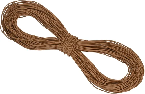 Vista 94 de PATIKIL Cuerda elástica elástica de 109 yardas (328.1 ft), cuerda elástica pesada de 0.059 in, albaricoque para manualidades, correas de gancho