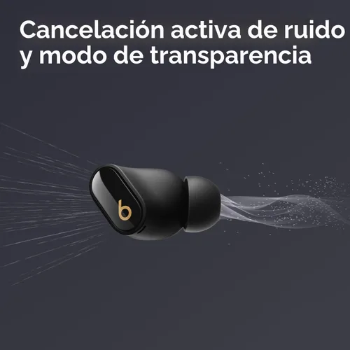 Vista 2 de Beats Studio Buds + Auriculares inalámbricos con cancelación de ruido, compatibilidad mejorada con Apple y Android, micrófono integrado
