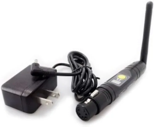 Vista 6 de SIRS-E anyDMX V2 Wireless DMX Receiver (Transceiver) Lighting Control DMX512 anyDMX V2 Female 5 Pin XLR
