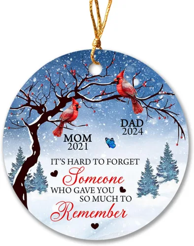 Vista 16 de Adorno de Navidad conmemorativo personalizado para mascotas, perros y gatos, A Piece of My Heart is at Rainbow Bridge, adorno de Navidad con nombre