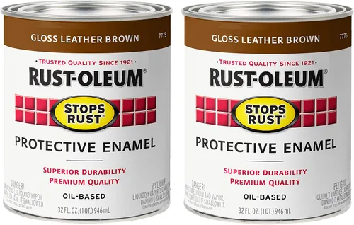 Vista 21 de Carbón gris brillante Rust-Oleum (7784502) contra el óxido 32 onzas, 7784502 Gris carbón brillante