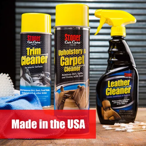 Vista 8 de Stoner Car Care 95400 Limpiador y acondicionador de cuero para limpiador interior de automóvil 3 en 1 para rehidratar, proteger y preservar