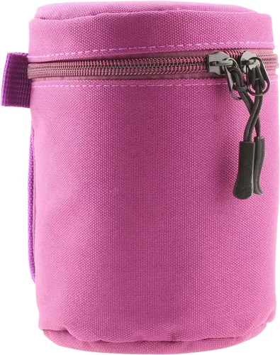 Vista 2 de Navitech Purple Water Resistant Camera Lens Protective Case Pouch - Compatible With Samyang XP 10mm F3.5 Lens
