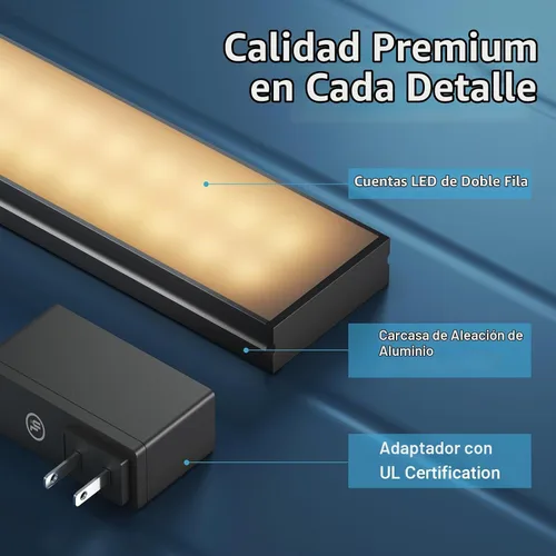 Vista 3 de VIPEK V5L Perchero para Ropa de Servicio Pesado con Luz LED Regulable, 3000K Blanco Cálido, Armario Ropero Portátil Independiente de Metal Percheros