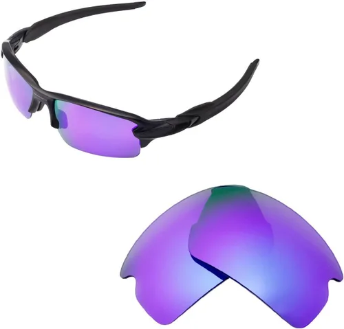 Vista 3 de Walleva Lentes de repuesto para gafas de sol Oakley Flak 2.0 - Múltiples opciones disponibles
