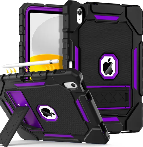 Vista 22 de Grifobes Funda para iPad A16 de 11ª Generación de 11 pulgadas 2025 / Funda para iPad de 10ª Generación de 10.9 pulgadas 2022, Funda Resistente