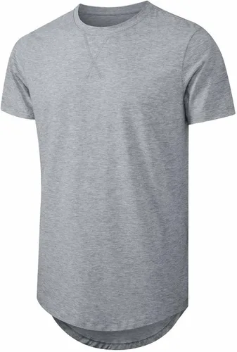 Vista 3 de JMIERR Paquete de 3 camisetas de algodón Hipster Hip Hop de cuello redondo para hombre