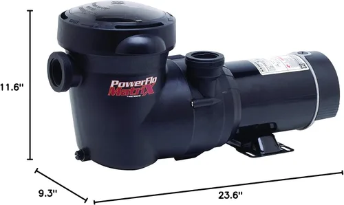 Vista 6 de Hayward W3SP15932S PowerFlo Matrix Bomba de piscina de doble velocidad sobre el suelo, 1.5 HP
