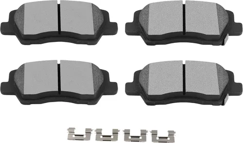 Vista 22 de SCITOO D273 Juego de pastillas de freno cerámicas delanteras de reemplazo 1984-1985 para Honda Accord, 1988-2000 para Honda Civic, 1993-1997
