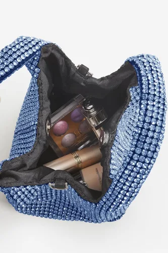 Vista 4 de BABEYOND Bolsos de mano para mujer Bolsas de noche brillantes con purpurina y diamantes de imitación portátil para fiesta, baile de graduación, boda