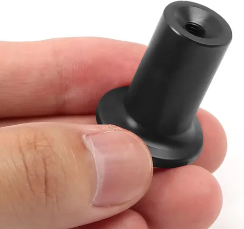 Vista 4 de AICEL Botón de Deriva con Perilla Giratoria, 2 Piezas Cubierta de Emergencia para Mango de Freno de Mano E-Brake, Botón de Bloqueo de Perilla