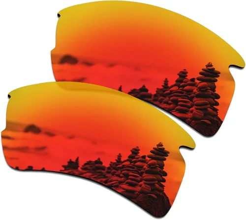Vista 5 de SmartVLT Juego de 4 lentes de repuesto para hombre Oakley Flak 20 XL OO9188 paquete combinado de gafas de sol S01