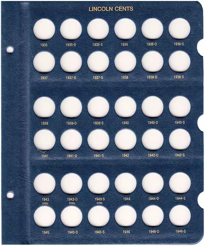 Vista 4 de Álbum de Monedas Whitman US Lincoln Cent 1909-1995 #9112