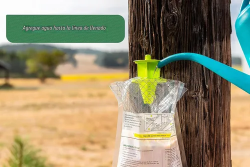 Vista 6 de RESCUE! Trampa para moscas Big Bag - Desechable, uso al aire libre