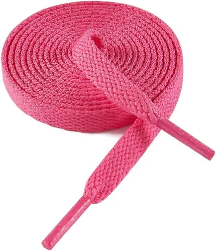 Vista 38 de VSUDO Cordones planos para tenis, cordones para tenis, cordones atléticos 01 Blanco